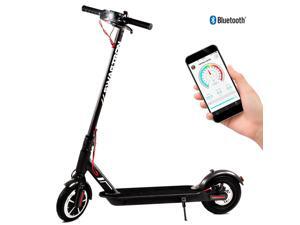 SWAGTRON Swagger Elite Portable and Foldable Electric Scooter with Air-Filled Tires, Top Speed at 18 MPH, iOS and Android App for Cruise Control, Headlight, Speedometer, includes Phone Mount SWAGTRON Swagger Elite Portable and Foldable Electric Scooter with Air-Filled Tires, Top Speed at 18 MPH, iOS and Android App for Cruise Control, Headlight, Speedometer, includes Phone Mount