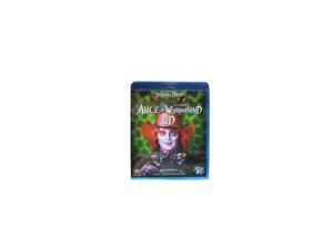 Alice in Wonderland 3D for BLU RAY Disc (Green) - New Alice in Wonderland 3D for BLU RAY Disc (Green) - New