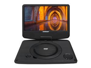 Koramzi PDVD-900 Portable 9" DVD Player with Rechargeable Battery / USB / AV Out / Headphone Jack / Remote Control (Black) - New Koramzi PDVD-900 Portable 9" DVD Player with Rechargeable Battery / USB / AV Out / Headphone Jack / Remote Control (Black) - New
