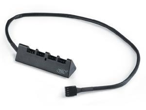 DeepCool Fan Hub - CPU Cooler / Case / Chasis Cooling Fan Power Cable Splitter 1 to 4 Adapter - PWM Supported DeepCool Fan Hub - CPU Cooler / Case / Chasis Cooling Fan Power Cable Splitter 1 to 4 Adapter - PWM Supported