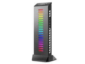 DEEPCOOL GH-01 ARGB Graphics Card GPU Brace Support Holder, Addressable RGB, SYNC with Other 5V ADD RGB Devices with Motherboard Control, Support up to 5Kg Graphics Card, Wire Hiding DEEPCOOL GH-01 ARGB Graphics Card GPU Brace Support Holder, Addressable RGB, SYNC with Other 5V ADD RGB Devices with Motherboard Control, Support up to 5Kg Graphics Card, Wire Hiding