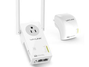 Wavlink AV500 Wi-Fi Powerline Extender Kit with Power Outlet Pass-through, 2-LAN Port, up to 300Mbps Wavlink AV500 Wi-Fi Powerline Extender Kit with Power Outlet Pass-through, 2-LAN Port, up to 300Mbps