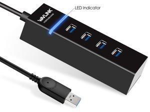 Wavlink USB 3.0 Hub with 4 Ports and LED Indicator Super Speed USB 3.0 4-Port HUB Up To 5Gbps for iMac, MacBook Air, MacBook Pro, MacBook, Mac Mini, PC, Laptops Wavlink USB 3.0 Hub with 4 Ports and LED Indicator Super Speed USB 3.0 4-Port HUB Up To 5Gbps for iMac, MacBook Air, MacBook Pro, MacBook, Mac Mini, PC, Laptops