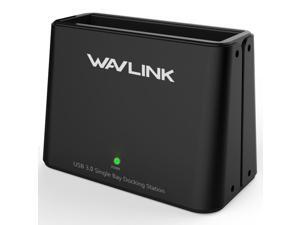 Wavlink USB 3.0 to SATA External Hard Drive Docking Station , For 2.5 and 3.5 inch HDD/SSD SATA I/II/III, Up to 8TB, Real Tool Free/One Touch Backup/UASP HDD/SSD External Enclosure Wavlink USB 3.0 to SATA External Hard Drive Docking Station , For 2.5 and 3.5 inch HDD/SSD SATA I/II/III, Up to 8TB, Real Tool Free/One Touch Backup/UASP HDD/SSD External Enclosure