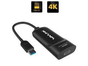 Wavlink USB 3.0 to 4K HDMI Video Graphics Adapter External Video Card for Multiple Monitors up to 3840 × 2160 Resolution 4K UHD Ultra-High-Definition Supports Windows 10/8.1/8/7/XP Mac Linux Wavlink USB 3.0 to 4K HDMI Video Graphics Adapter External Video Card for Multiple Monitors up to 3840 × 2160 Resolution 4K UHD Ultra-High-Definition Supports Windows 10/8.1/8/7/XP Mac Linux