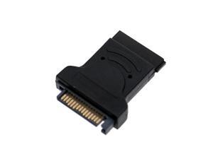 Coolgear 1 inch SATA Power Extender Plug 15-Pin Input to 15-Pin Output Coolgear 1 inch SATA Power Extender Plug 15-Pin Input to 15-Pin Output