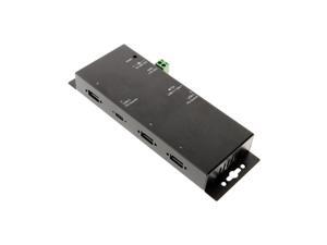 Coolgear Coolgear USB 3.0 4-Port Hub USB C Power Delivery Hub 15KV ESD Surge Protection for Macbook Chromebook USB C Laptops Coolgear Coolgear USB 3.0 4-Port Hub USB C Power Delivery Hub 15KV ESD Surge Protection for Macbook Chromebook USB C Laptops