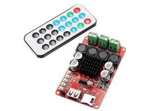 SANWU HF183 TPA3116 2X50W Digital Wireless Bluetooth Receiver Module Amplifier Board U Disk TF Card Decoder Dual Channel With Remote Control SANWU HF183 TPA3116 2X50W Digital Wireless Bluetooth Receiver Module Amplifier Board U Disk TF Card Decoder Dual Channel With Remote Control