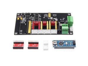 3 Axis USB CNC Arduino Nano Controller A4988 Stepper Motor Driver Board 3 Axis USB CNC Arduino Nano Controller A4988 Stepper Motor Driver Board