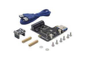 X850 mSATA SSD Storage Expansion Board for Raspberry Pi 3 Model B / 2B / B+ X850 mSATA SSD Storage Expansion Board for Raspberry Pi 3 Model B / 2B / B+