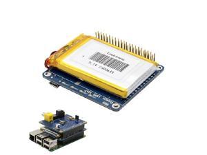Geekworm UPS HAT Board + 2500mAh Lithium Battery For Raspberry Pi 3 Model B / Pi 2B / B+ / A+ Geekworm UPS HAT Board + 2500mAh Lithium Battery For Raspberry Pi 3 Model B / Pi 2B / B+ / A+