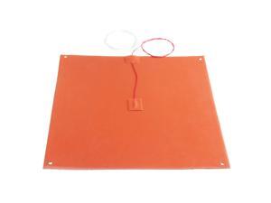 300x300mm 120v/220v 750W Silicone Heated Bed Heating Pad With Hole For 3D Printer 300x300mm 120v/220v 750W Silicone Heated Bed Heating Pad With Hole For 3D Printer