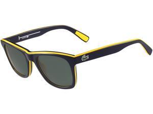 Lacoste Polarized Stripes and Piping Men's Square Sunglasses L781SP 414 Lacoste Polarized Stripes and Piping Men's Square Sunglasses L781SP 414