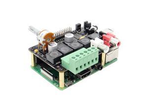 Raspberry Pi DAC+ Full-HD Class-D Amplifier I2S PCM5122 X400 V3.0 DAC AMP Audio Expansion Board Raspberry Pi 3 Model B+(Plus)/3B Music Player Raspberry Pi DAC+ Full-HD Class-D Amplifier I2S PCM5122 X400 V3.0 DAC AMP Audio Expansion Board Raspberry Pi 3 Model B+(Plus)/3B Music Player