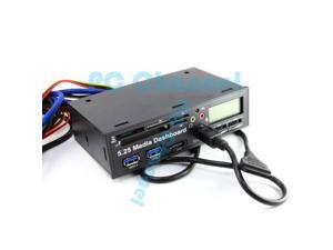 USB 3.0 All in One 5.25 inch Internal Front Panel Card Reader for PC Desktop USB 3.0 All in One 5.25 inch Internal Front Panel Card Reader for PC Desktop