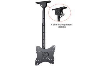 VideoSecu Tilt Swivel TV Ceiling Mount for Most 27 28 29 32 39 40 42 43" LCD LED HDTV Some LED up to 47", with VESA 200x200/100x100mm, Loading up to 66 lbs, Height Adjustable bx1 VideoSecu Tilt Swivel TV Ceiling Mount for Most 27 28 29 32 39 40 42 43" LCD LED HDTV Some LED up to 47", with VESA 200x200/100x100mm, Loading up to 66 lbs, Height Adjustable bx1