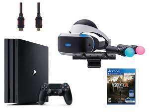 PlayStation VR Starter Bundle (5 Items): VR Starter Bundle, PS4 Pro 1TB, Resident Evil 7: Biohazard VR game disc PlayStation VR Starter Bundle (5 Items): VR Starter Bundle, PS4 Pro 1TB, Resident Evil 7: Biohazard VR game disc