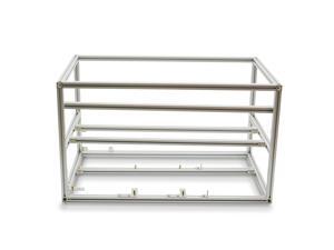 Mytrix Solid Aluminum Cryptocurrency Open Air Mining Rig Frame Case Single PSU – Fits up to 6 GPU for Crypto Coin ETH Ethereum Zcash ZEC Bitcoin (Frame Only) – Silver Mytrix Solid Aluminum Cryptocurrency Open Air Mining Rig Frame Case Single PSU – Fits up to 6 GPU for Crypto Coin ETH Ethereum Zcash ZEC Bitcoin (Frame Only) – Silver