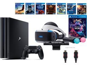 PlayStation VR Launch Bundle 9 Items:VR Launch Bundle,PlayStation 4 Pro 1TB,7 VR Game Disc Rush of Blood,Valkyrie,Battlezone,Batman: Arkham VR,DriveClub,Combat League,Eagle Flight PlayStation VR Launch Bundle 9 Items:VR Launch Bundle,PlayStation 4 Pro 1TB,7 VR Game Disc Rush of Blood,Valkyrie,Battlezone,Batman: Arkham VR,DriveClub,Combat League,Eagle Flight
