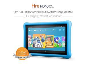 All-New Fire HD 10 Kids Edition Tablet, 10.1" 1080p Full HD Display, 32 GB, Blue All-New Fire HD 10 Kids Edition Tablet, 10.1" 1080p Full HD Display, 32 GB, Blue