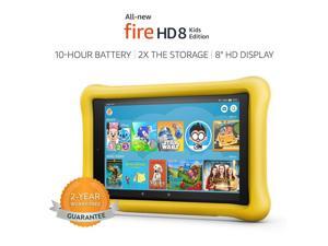 All-New Fire HD 8 Kids Edition 8th Gen Tablet, 8 inch HD Display, 32 GB -Yellow All-New Fire HD 8 Kids Edition 8th Gen Tablet, 8 inch HD Display, 32 GB -Yellow