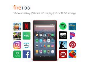 All-New Fire HD 8 Tablet | 8" HD Display, 16 GB, Punch Red - with Special Offers All-New Fire HD 8 Tablet | 8" HD Display, 16 GB, Punch Red - with Special Offers