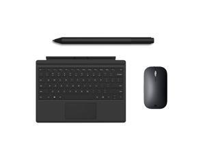 New Microsoft Surface Pro 6 Accessories Bundle, Include Official Type Cover (Mechanical Moving Key, LED Backlite), Surface Mouse and Pen (Black) New Microsoft Surface Pro 6 Accessories Bundle, Include Official Type Cover (Mechanical Moving Key, LED Backlite), Surface Mouse and Pen (Black)
