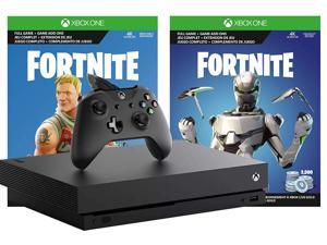 Microsoft Xbox One X Fortnite True 4K Epic Bundle: 2,000 V-Bucks, Legendary Rare Eon Cosmetic Set and Xbox One X 1TB Console 4K HDR with 4K Ultra HD Blu-ray Microsoft Xbox One X Fortnite True 4K Epic Bundle: 2,000 V-Bucks, Legendary Rare Eon Cosmetic Set and Xbox One X 1TB Console 4K HDR with 4K Ultra HD Blu-ray