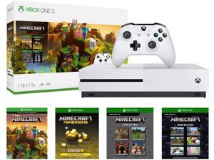Xbox One S 1TB Console - Minecraft Creators Bundle: 1TB Xbox One S Console, Wireless Controller, Full Game Download of Minecraft, Minecraft Starter, Creators Pack, 1000 Minecoins, Super Bundle Xbox One S 1TB Console - Minecraft Creators Bundle: 1TB Xbox One S Console, Wireless Controller, Full Game Download of Minecraft, Minecraft Starter, Creators Pack, 1000 Minecoins, Super Bundle
