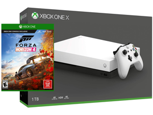 Xbox One X 1TB Limited White Edition True 4K HDR Console Forza Horizon 4 Bundle Xbox One X 1TB Limited White Edition True 4K HDR Console Forza Horizon 4 Bundle
