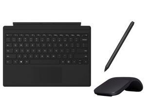 Microsoft Surface Pro Type Cover with Trackpad, Mechanical Key, Surface Pen and Arc Mouse Business Accessories Combo, for Surface Pro 6, Pro, Pro 3, Pro 4 (Black) Microsoft Surface Pro Type Cover with Trackpad, Mechanical Key, Surface Pen and Arc Mouse Business Accessories Combo, for Surface Pro 6, Pro, Pro 3, Pro 4 (Black)