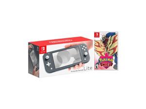 2019 New Nintendo Switch Lite Gray Bundle with Pokémon Shield NS Game Disc - 2019 New Game! 2019 New Nintendo Switch Lite Gray Bundle with Pokémon Shield NS Game Disc - 2019 New Game!