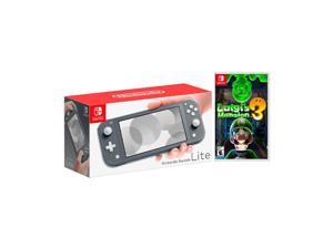 2019 New Nintendo Switch Lite Gray Bundle with Luigi's Mansion 3 NS Game Disc - 2019 New Game! 2019 New Nintendo Switch Lite Gray Bundle with Luigi's Mansion 3 NS Game Disc - 2019 New Game!