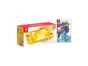 2019 New Nintendo Switch Lite Yellow Bundle with Pokémon Sword NS Game Disc - 2019 New Game! 2019 New Nintendo Switch Lite Yellow Bundle with Pokémon Sword NS Game Disc - 2019 New Game!