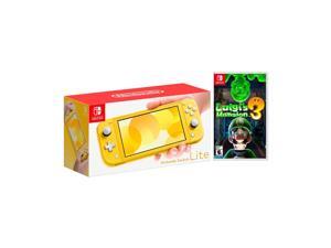 2019 New Nintendo Switch Lite Yellow Bundle with Luigi's Mansion 3 NS Game Disc - 2019 New Game! 2019 New Nintendo Switch Lite Yellow Bundle with Luigi's Mansion 3 NS Game Disc - 2019 New Game!
