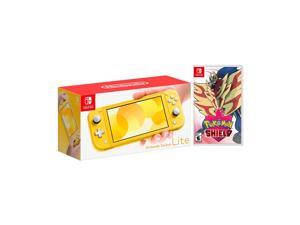 2019 New Nintendo Switch Lite Yellow Bundle with Pokémon Shield NS Game Disc - 2019 New Game! 2019 New Nintendo Switch Lite Yellow Bundle with Pokémon Shield NS Game Disc - 2019 New Game!