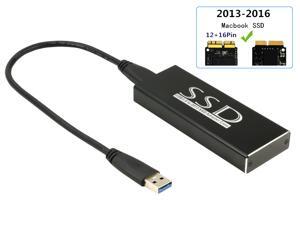 USB 3.0 SSD Enclosure for 2013 2014 2015 apple MacBook Air Pro Retina SSD Adapter with Cable USB 3.0 SSD Enclosure for 2013 2014 2015 apple MacBook Air Pro Retina SSD Adapter with Cable