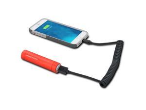 POWEROCKS Magicstick 2800mAh Aluminum Power Bank Extended Battery Charger Orange POWEROCKS Magicstick 2800mAh Aluminum Power Bank Extended Battery Charger Orange