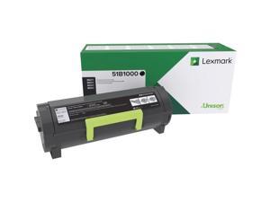 Lexmark 51B1000 Return Program Toner Cartridge - Black Lexmark 51B1000 Return Program Toner Cartridge - Black