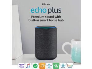Amazon B0794W1SKP All-new Echo Plus (2nd gen) - Premium Sound with built-in Smart Home Hub - Charcoal Amazon B0794W1SKP All-new Echo Plus (2nd gen) - Premium Sound with built-in Smart Home Hub - Charcoal