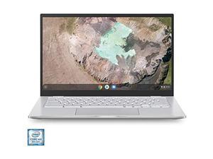 ASUS Chromebook C425 Clamshell Laptop, 14" FHD 4-Way NanoEdge, Intel Core m3-8100Y Processor, 4GB RAM, 128GB eMMC Storage, Backlit KB, Silver, Chrome OS, C425TA-WH348 Notebook PC Computer ASUS Chromebook C425 Clamshell Laptop, 14" FHD 4-Way NanoEdge, Intel Core m3-8100Y Processor, 4GB RAM, 128GB eMMC Storage, Backlit KB, Silver, Chrome OS, C425TA-WH348 Notebook PC Computer