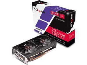 Sapphire 11295-01-20G Radeon Pulse RX 5500 XT 8GB GDDR6 HDMI / Triple DP OC w/ Backplate (UEFI) PCIe 4.0 Graphics Card Sapphire 11295-01-20G Radeon Pulse RX 5500 XT 8GB GDDR6 HDMI / Triple DP OC w/ Backplate (UEFI) PCIe 4.0 Graphics Card