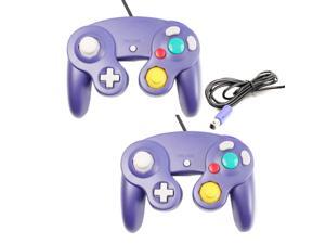 Lot2 Game Controller Pad Joystick for Nintendo Gamecube GC or Wii Indigo Lot2 Game Controller Pad Joystick for Nintendo Gamecube GC or Wii Indigo