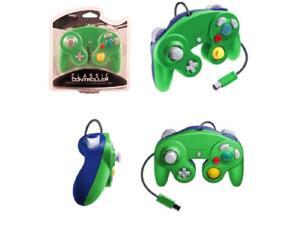 Controller for Nintendo GameCube or Wii -- Green / Blue LUIGI Controller for Nintendo GameCube or Wii -- Green / Blue LUIGI