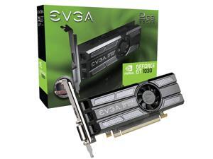 EVGA GeForce GT 1030 SC 2GB GDDR5 Low Profile Graphic Cards 02G-P4-6333-KR EVGA GeForce GT 1030 SC 2GB GDDR5 Low Profile Graphic Cards 02G-P4-6333-KR