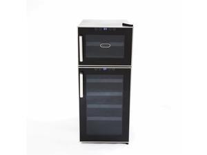 Whynter WC-212BD 21-Bottle Dual Temperature Zone Touch Control Freestanding Wine Cooler Whynter WC-212BD 21-Bottle Dual Temperature Zone Touch Control Freestanding Wine Cooler