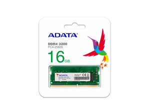 ADATA Premier High Speed 3200MHz DDR4 SODIMM DRAM Memory (16GB) ADATA Premier High Speed 3200MHz DDR4 SODIMM DRAM Memory (16GB)