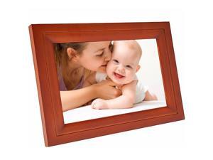 Real Wood 7" Wi-Fi Digital Photo Frame (7-inch LCD HD Touch Display, iPhone & Android App (EZFun2), 4GB Internal Memory (Expandable), Real Wood Frame) Great Gift Real Wood 7" Wi-Fi Digital Photo Frame (7-inch LCD HD Touch Display, iPhone & Android App (EZFun2), 4GB Internal Memory (Expandable), Real Wood Frame) Great Gift