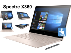 HP Spectre x360 13t Premium Ultra Light Convertible 2-in-1 Laptop/Tablet (Intel 8th gen Quad Core Processor, 16GB RAM, 1TB SSD, 13.3" UHD (3840x2160) Touch, Active Stylus Pen, Win 10 Pro) Rose Gold HP Spectre x360 13t Premium Ultra Light Convertible 2-in-1 Laptop/Tablet (Intel 8th gen Quad Core Processor, 16GB RAM, 1TB SSD, 13.3" UHD (3840x2160) Touch, Active Stylus Pen, Win 10 Pro) Rose Gold