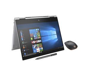 HP Spectre x360-13t 2-in-1 Convertible Laptop in Silver (8th Gen Intel i7-8550U Quad Core, 16GB RAM, 512GB Sata SSD, 13.3" FHD Touch Corning Gorilla, Stylus, Win 10 Home) with HP Z5000 Bluetooth Mouse HP Spectre x360-13t 2-in-1 Convertible Laptop in Silver (8th Gen Intel i7-8550U Quad Core, 16GB RAM, 512GB Sata SSD, 13.3" FHD Touch Corning Gorilla, Stylus, Win 10 Home) with HP Z5000 Bluetooth Mouse